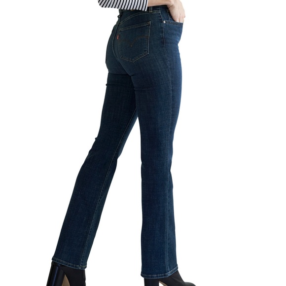 *HP Levi's 725 High Rise Classic Stretch Bootcut Jeans Size 10 Short  W30 L30 - Picture 10 of 11